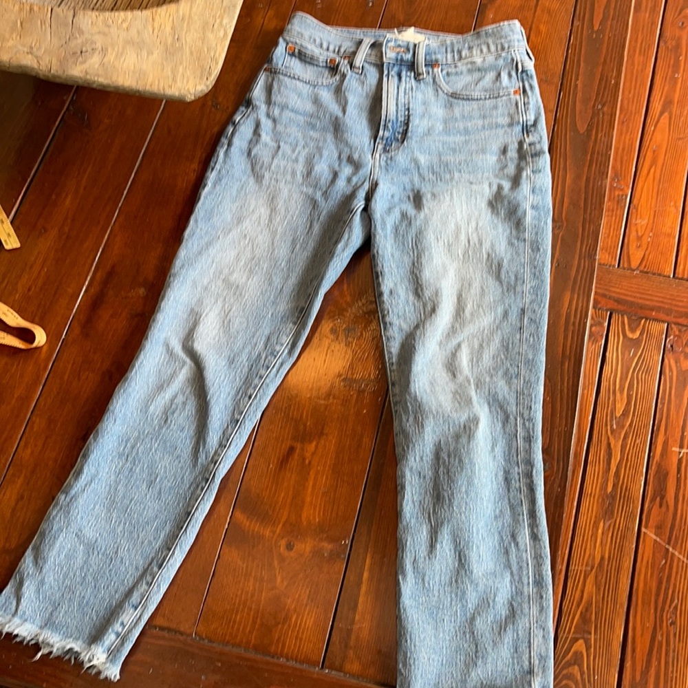 Madewell high waisted vintage jeans